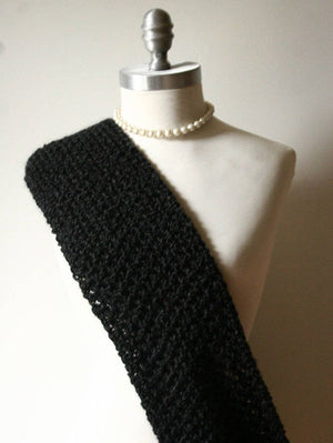 BLACK | Signature Series Infinity Scarf - MINI