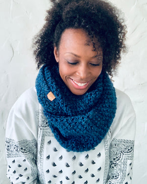 SAPPHIRE | Signature Series Infinity Scarf